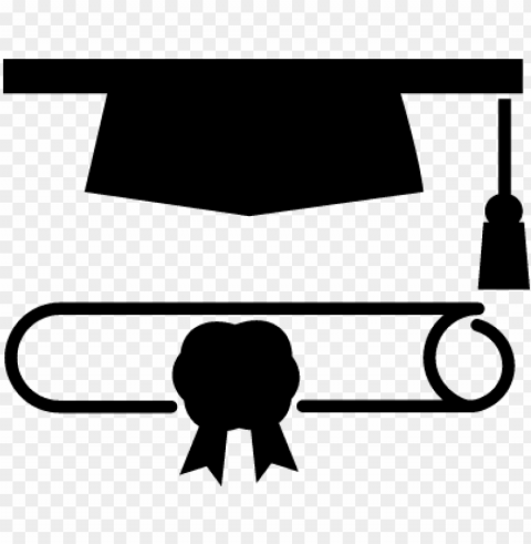 raduation hat with diploma vector - graduation cap diploma ico PNG images without subscription