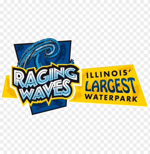 raging waves waterpark logo Transparent PNG graphics complete collection