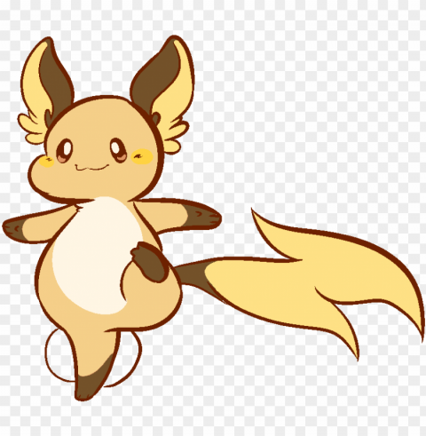 Raichu - Cartoo PNG For Social Media