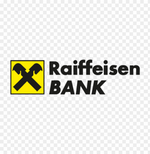 raiffeisen bank vector logo free download Transparent PNG Artwork with Isolated Subject