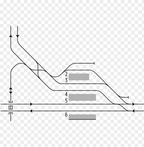 rail tracks map meitetsu chiryū station - diagram Transparent PNG images for printing