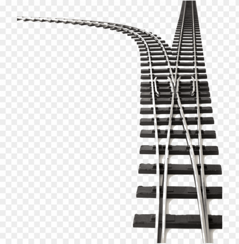 railroad tracks transparent file - railway track railroad PNG with cutout background