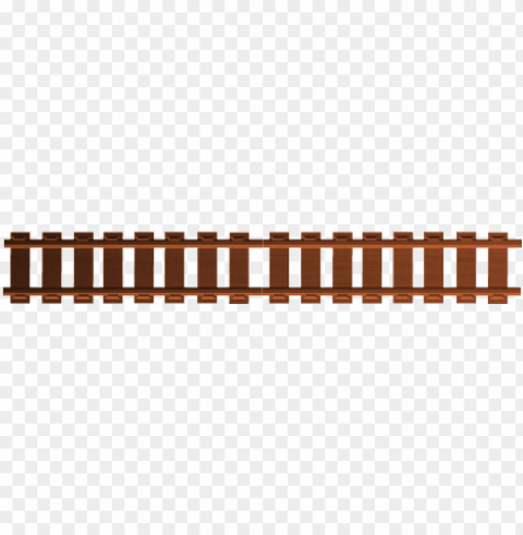 railroad tracks transparent photo - trai Clear Background PNG Isolated Subject
