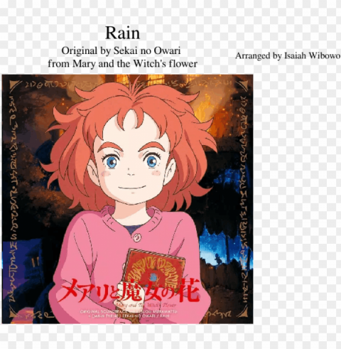 rain sheet music for piano bass percussion download - mary and the witch's flower ost PNG images with no watermark