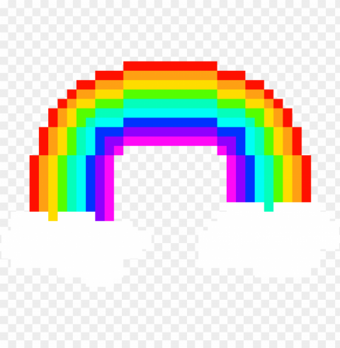rainbow - 8 bit planet PNG transparent vectors