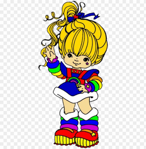 rainbow brite Isolated Icon with Clear Background PNG
