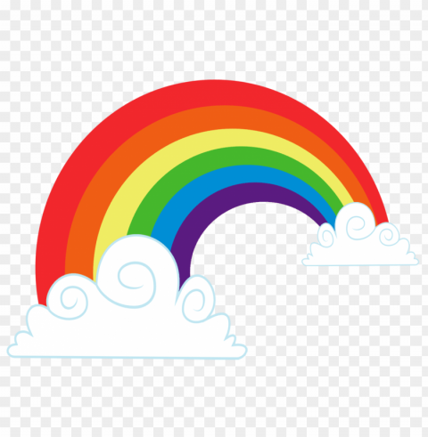 rainbow cloud Transparent Background Isolation in PNG Image PNG transparent with Clear Background ID 07501a70