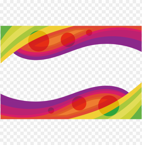 rainbow color transprent free - color border design Clear background PNG elements