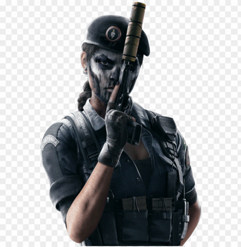 rainbow six siege PNG Graphic Isolated with Clear Background