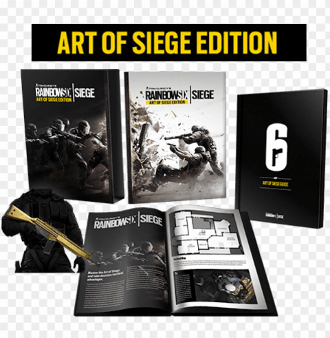 rainbow six siege collectors edition Isolated Character in Clear Transparent PNG