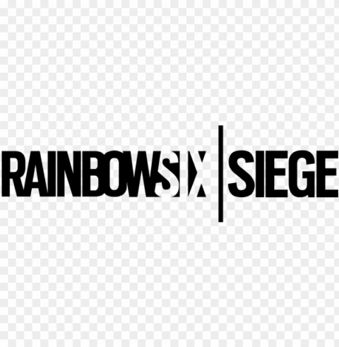 rainbow six siege - rainbow six siege title PNG Graphic Isolated with Clear Background