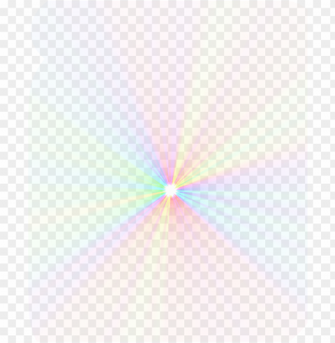 rainbow sticker - efeito de luz PNG transparent design bundle