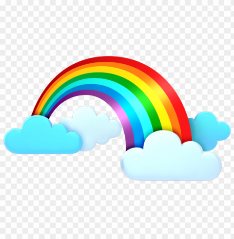 rainbows and clouds PNG transparent images extensive collection