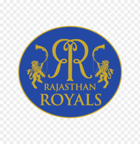 rajasthan royals vector logo Transparent Background Isolated PNG Character