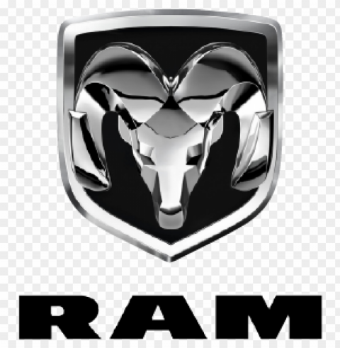 ram trucks logo vector download free Transparent Background PNG Isolated Character