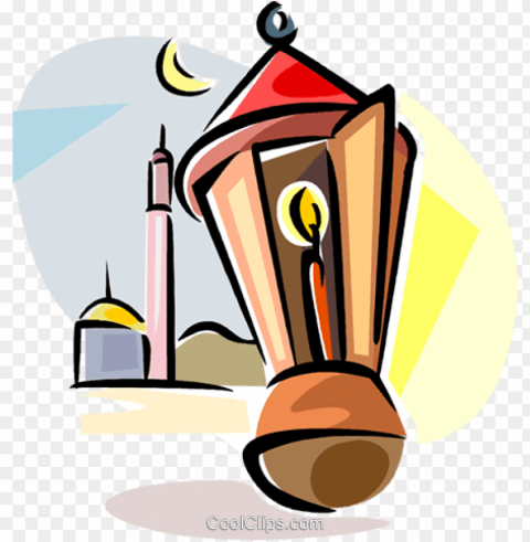 Ramadan Lantern Royalty Free Vector Clip Art Illustration - Ramadan Lantern Transparent PNG For Presentations