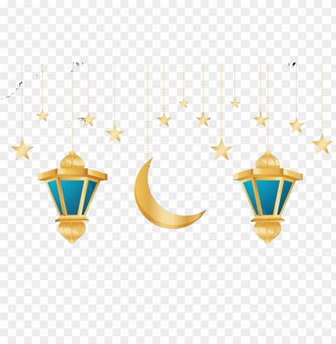 ramadan moon vector download - islamic Clean Background Isolated PNG Object