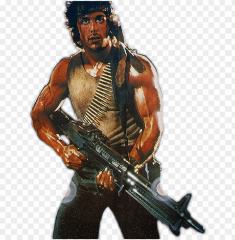 rambo - rambo first blood movie poster PNG for mobile apps