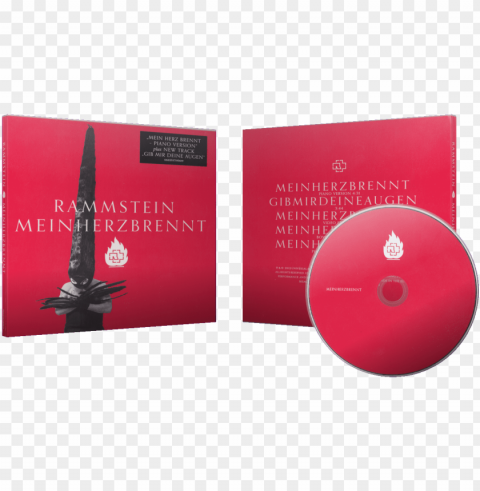 Rammstein Album - Mein Herz Brennt Single Isolated Subject In Transparent PNG Format