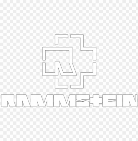 rammstein - rammstein logoç Isolated Subject on Clear Background PNG