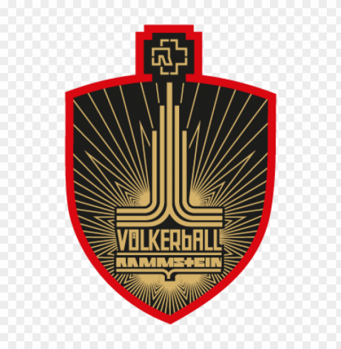 rammstein volkerball vector logo free PNG graphics for presentations