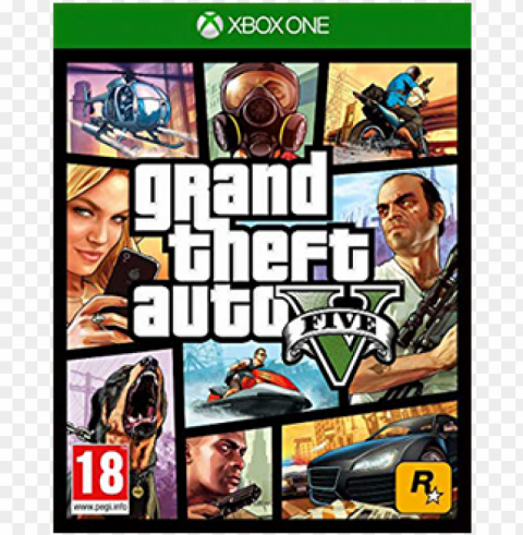 rand theft auto v image - game xbox one x gta v Clear pics PNG