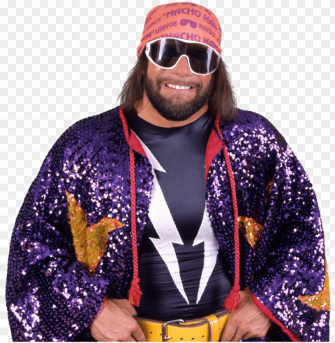 randy savage sunglasses Transparent PNG Isolated Subject