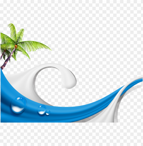 raphic design transprent free water waves picture - water wave design PNG pictures with alpha transparency