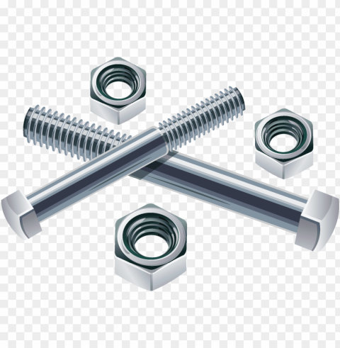 raphic download nut screw stainless steel fastener - nut and bolt Isolated Item with HighResolution Transparent PNG