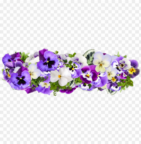 raphic free stock bouquet transparent purple flower - happy birthday pansies PNG files with clear background