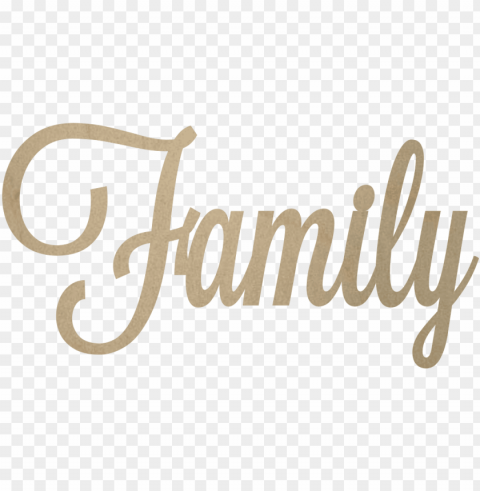 Family Calligraphy Love T-shirt PNG images without subscription