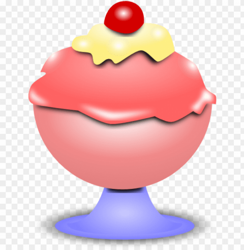 raphic royalty free image of clip art clipartoons - cup ice cream clipart Isolated Subject on Clear Background PNG