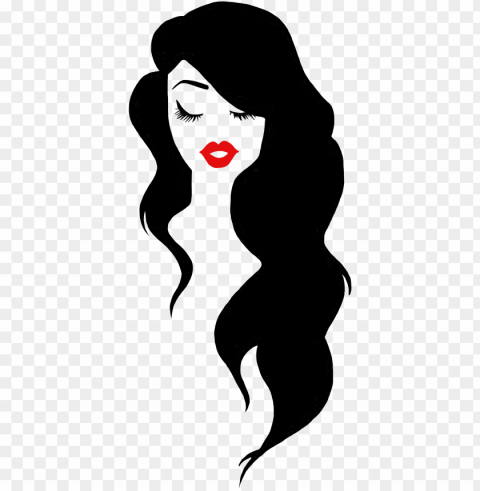 raphic royalty free stock beauty vector hair - hair extension clip art PNG Graphic with Isolated Design