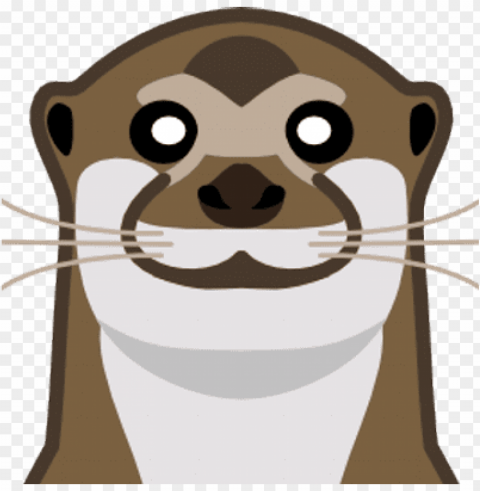 Raphic Transparent Library Face Free On Dumielauxepices - Otter Face Clip Art PNG Images Alpha Transparency