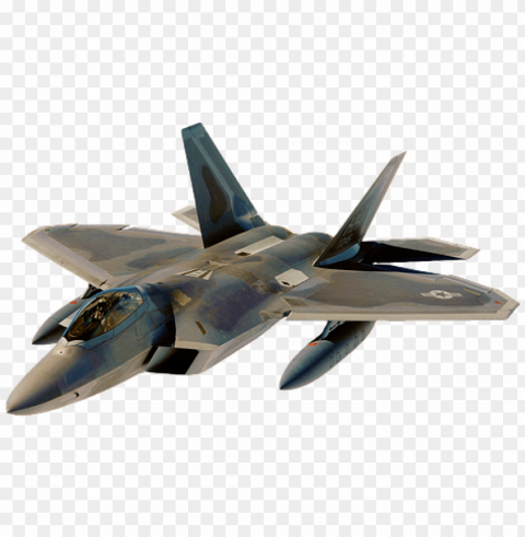 raptor f-22 jet fighter military air airpl - planes PNG transparent graphic