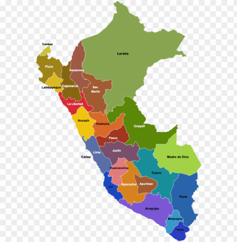 rasgos de la cultura muy importantes aquí en hablemos - mapa de la republica de peru PNG format
