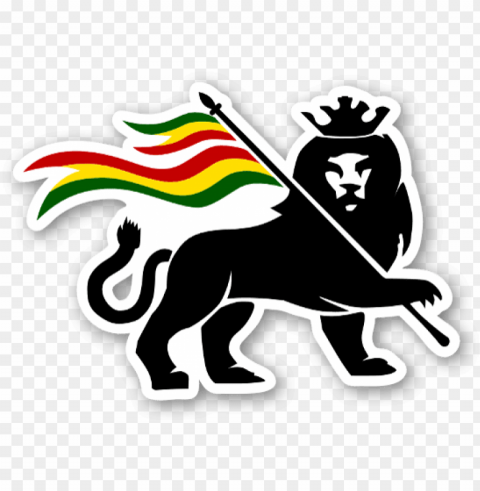 rasta lion vector - lion of judah PNG Illustration Isolated on Transparent Backdrop