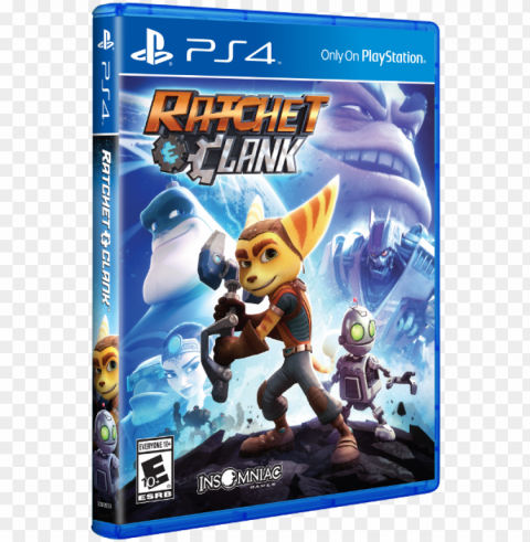 ratchet & clank for ps4 Isolated Artwork on Transparent Background PNG
