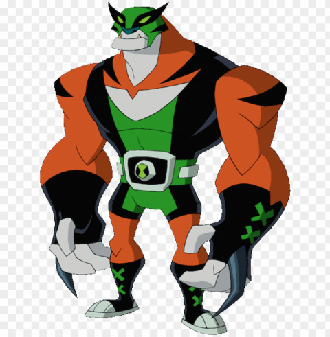 rath luchador - cartoon character ben 10 HighQuality Transparent PNG Object Isolation