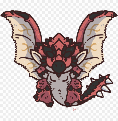rathalos in monster hunter games - monster hunter Isolated Character in Transparent Background PNG
