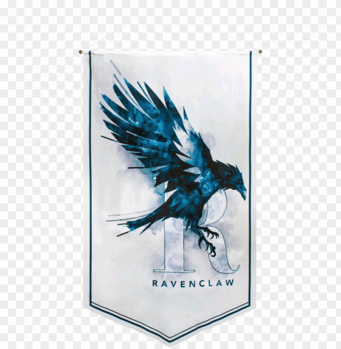ravenclaw watercolour satin banner - ravenclaw poster walmart Background-less PNGs