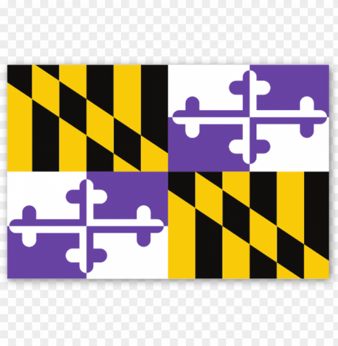 ravens maryland flag sticker - maryland state fla PNG photos with clear backgrounds