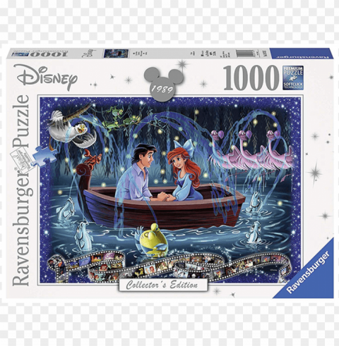 ravensburger little mermaid 1000 piece puzzle - puzzle disney collector's editio Clear background PNGs