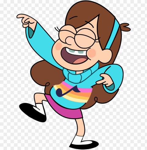 ravity falls - gravity falls mabel Isolated Design Element in PNG Format