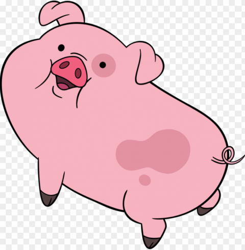 ravity falls waddles by timeimpact-d5daxxm - gravity falls pig PNG Image with Isolated Transparency
