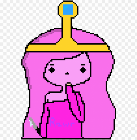rawr but she's pb from adventure time Transparent Background Isolation in PNG Image