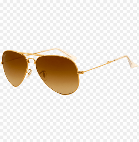 ray ban rb3479 folding aviator arista brown sunglasses - ray-ban aviator folding rb3479 00151 aristafaded PNG transparent elements compilation