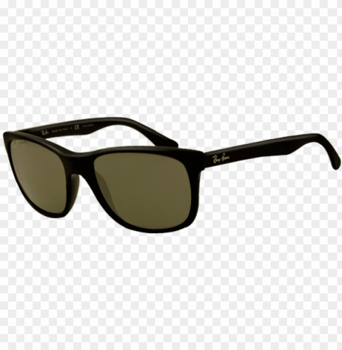 ray ban rb4181 black polarised sunglasses PNG images alpha transparency