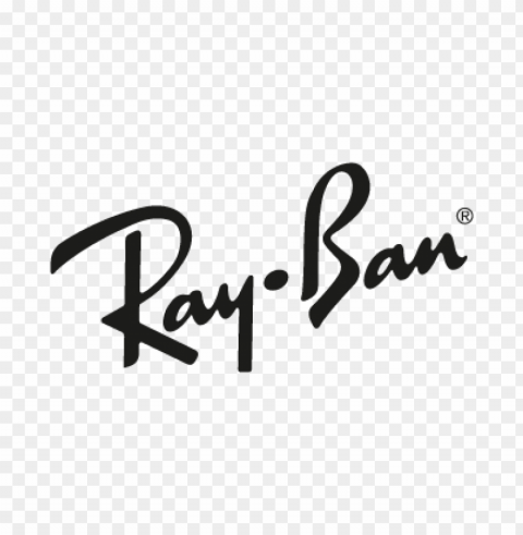 ray-ban vector logo PNG Image with Isolated Transparency