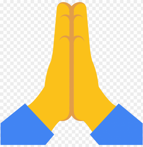 rayer hands emoji - praying hands emoji PNG for use
